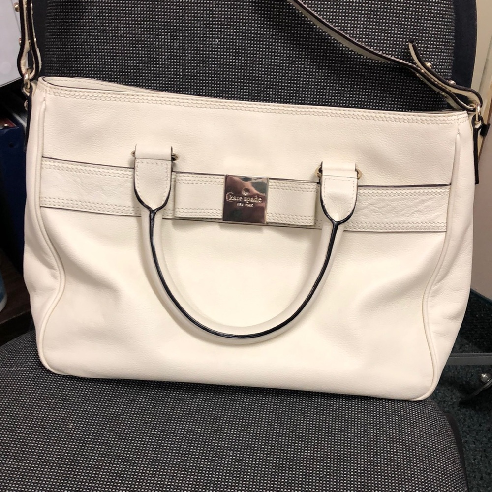 Kate Spade creme colored purse
